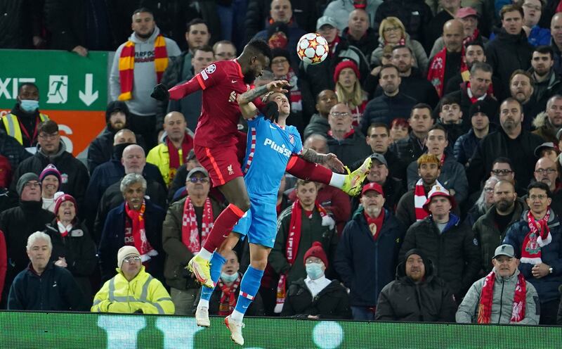 Divock Origi - 6: The Belgian came on for Firmino after 78 minutes. He chased the ball, worked hard and showed his strength. AP