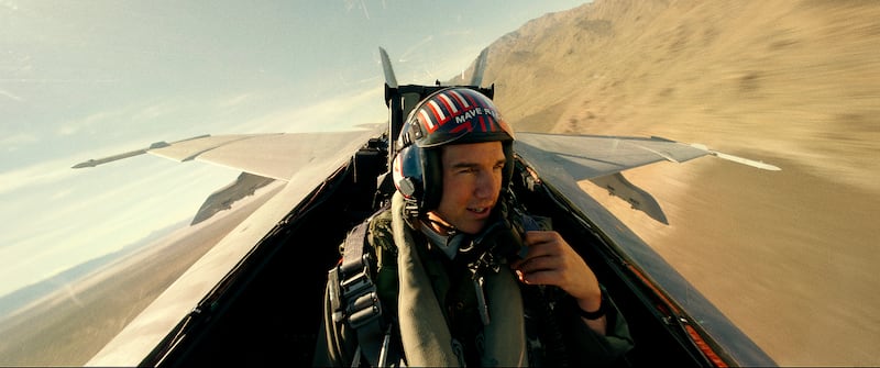 Tom Cruise as Captain Pete 'Maverick' Mitchell in 'Top Gun: Maverick'. All photos: Paramount Pictures