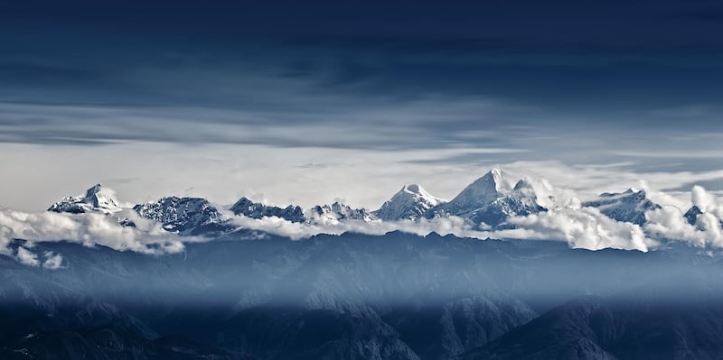 Himalaya Mountains, Nepal (Getty Images) *** Local Caption ***  wk05ma-myuae-himalayas.jpg