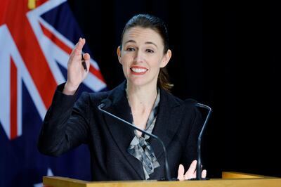 New Zealand Prime Minister Jacinda Ardern announced the country would be lifting the last of its travel restrictions. Getty Images