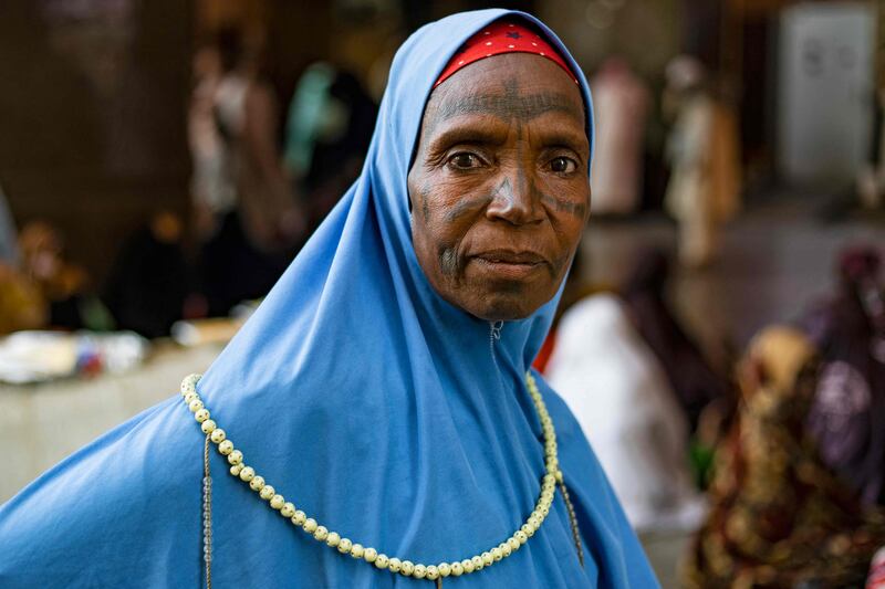 A Muslim pilgrim arrives at the Grand Mosque in Makkah. AFP