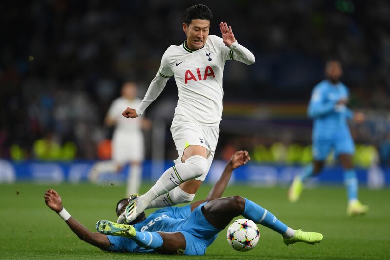 Son Heung-min, 7 – Saw his first delivery cleared at the near post and his next wasn’t much better. Came to life in the 40th minute when he drove into the box and found Kane, and he was much better after the break, including a pivotal role in Mbemba’s dismissal. Getty Images