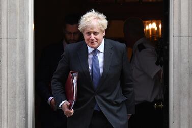 British Prime Minister Boris Johnson announced plans for 10 million daily tests by 2021. EPA