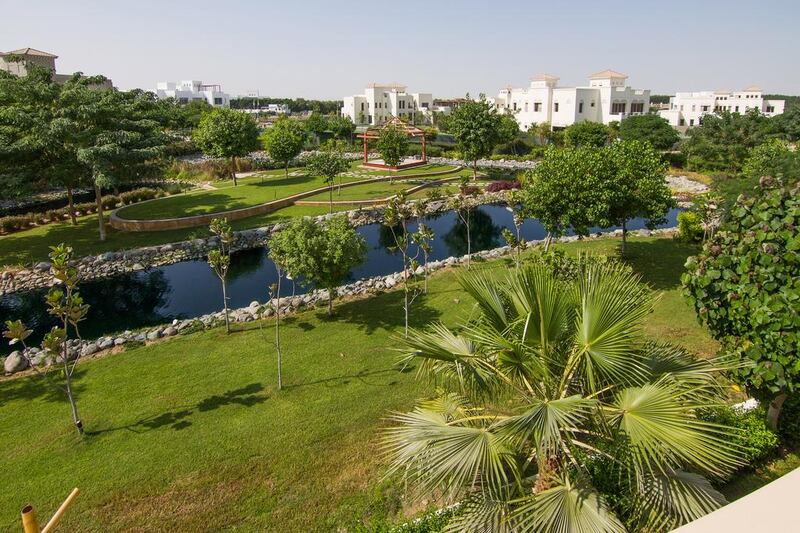 This 24,000 square foot villa in Al Barari comes with its own private river, courtesy of the original owner buying the plot of land next to it. Courtesy Luxhabitat