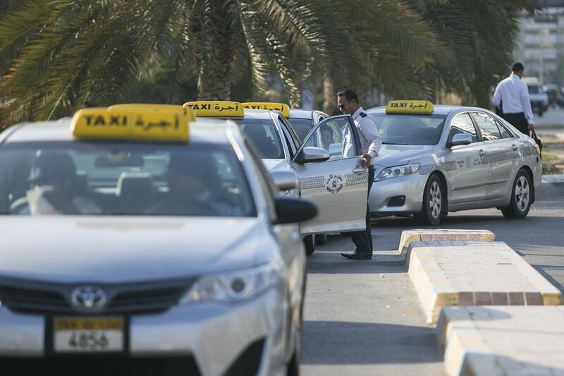 The Federal Traffic Council is considering fitting taxis across the UAE with child seats. Mona Al Marzooqi / The National