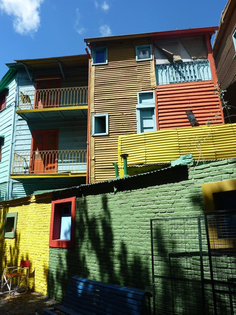 Houses in La Boca, Buenos Aires. Pixabay