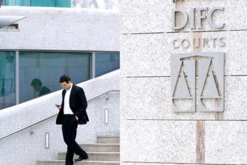 The DIFC Courts are composed of a Court of First Instance, Court of Appeal and Small Claims Tribunal. Duncan Chard for the National