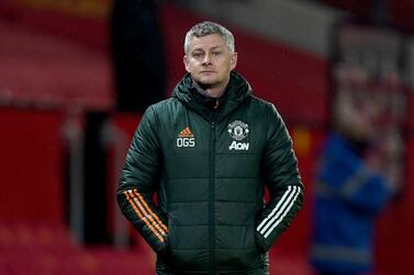 Manchester United manager Ole Gunnar Solskjaer on the touchline during their Premier League defeat against Sheffield United on Wednesday. PA