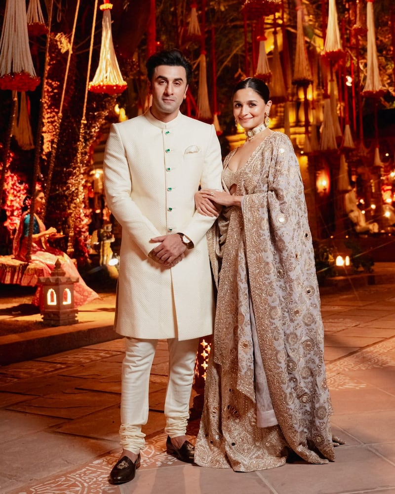 Actor Ranbir Kapoor and his wife and actor Alia Bhatt. Reuters