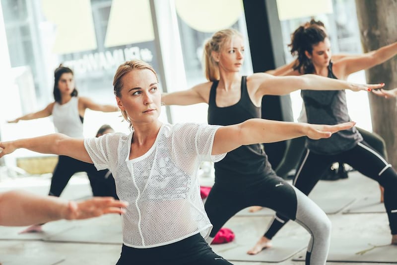 As some yoga studios in the UAE get set to reopen their doors, others in Abu Dhabi and Dubai announce that they will not be getting back on the mat. Courtesy Guava Pass