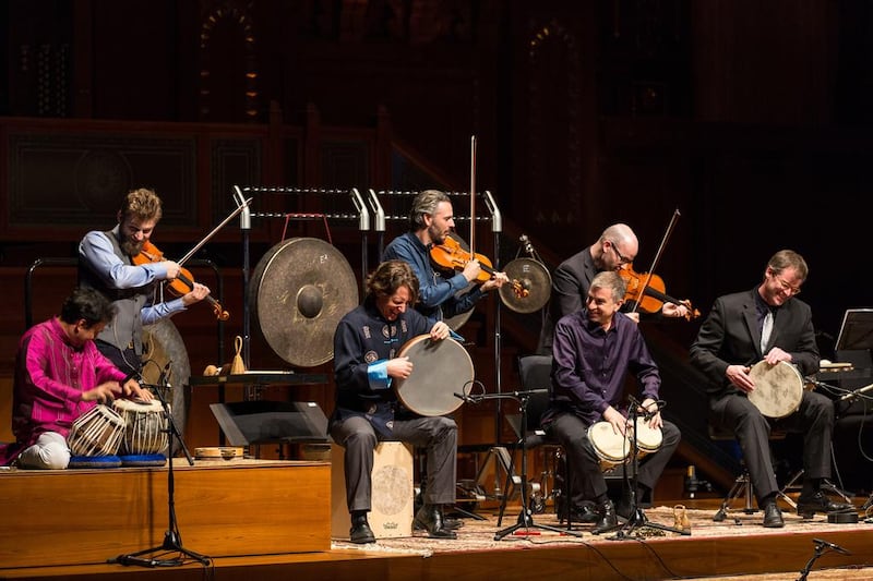 A performance by Yo-Yo Ma’s Silk Road Ensemble. Khalid Al Busaidi / ROHM 