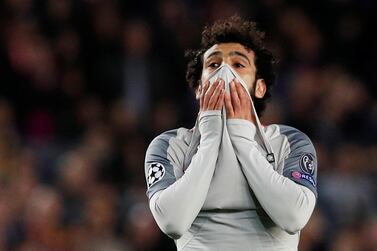 Liverpool matched Barcelona in the first half, dominated them early in the second and Mohamed Salah narrowly missed scoring. Albert Gea / Reuters