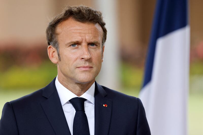 French President Emmanuel Macron will visit Algeria later this month in an attempt to improve ties between the two countries. AFP