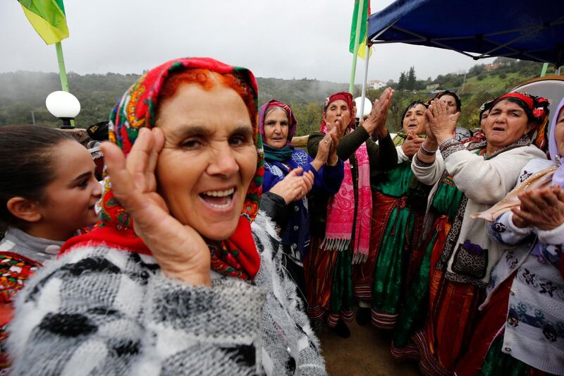 Algerian Berbers celebrate New Year 2970 in Sahel village, south of Tizi-Ouzou, east of Algiers. EPA