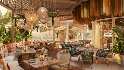 Karibu at The St Regis Murouj Muscat Resort, which offers a taste of Oman and Zanzibar. Photo: St Regis Resorts