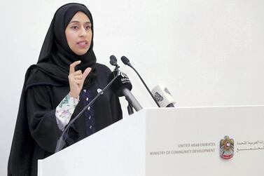 Hessa Buhumaid, Minister of Community Development, believes virtual weddings can help more people tie the knot. The National