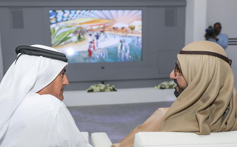 Sheikh Mohammed bin Rashid visits a number of development and development projects carried out by Meydan. Wam