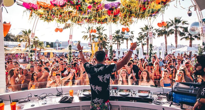 1. O Beach Ibiza is the world's most-watched beach club on TikTok, according to a new survey. Photo: O Beach Ibiza