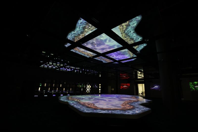 Visitors will be treated to the world's largest interactive floor, featuring 8,000 LED lights, and the world's longest interactive water feature, covering more than 32 metres.