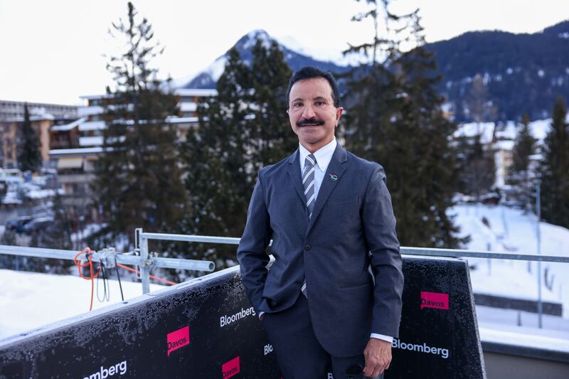 DP World chief executive Sultan bin Sulayem in Davos. Bloomberg