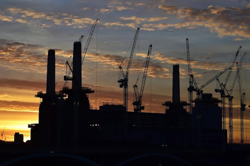 Battersea Power Station is being redeveloped into retail, office and residential use. The nearby London One apartment block development will be kitted out by Versace. Toby Melville / Reuters