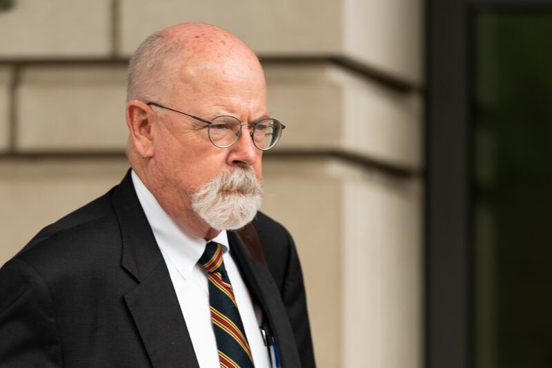 John Durham was appointed to investigate potential government wrongdoing in the early days of the Trump-Russia probe. AP