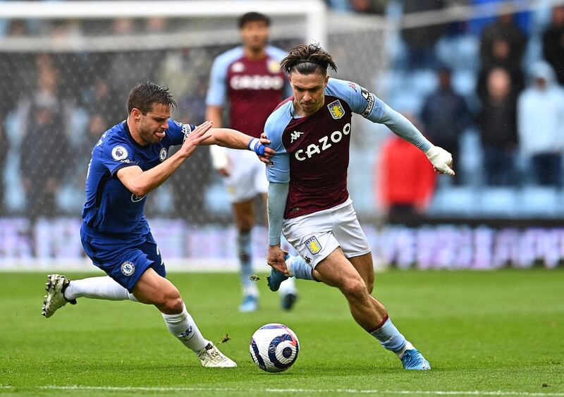 Jack Grealish, 8 - Left a naughty one on Jorginho long after the Italian had played the ball. Teed up Traore to put the hosts ahead with a smartly taken corner. An impressive return and one that clearly lifted his side, while he was involved in another big moment as Cesar Azpilicueta saw red. Getty Images