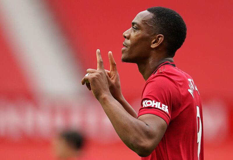 Anthony Martial - 8: Unwanted recipient of Jefferson Lemar’s studs in his knee, but incredible strike for United’s third. And, with Rashford goals added, the pair became the first since 2011 to get 20 in a season for United. Frenchman looks fitter, happier, more productive. AFP