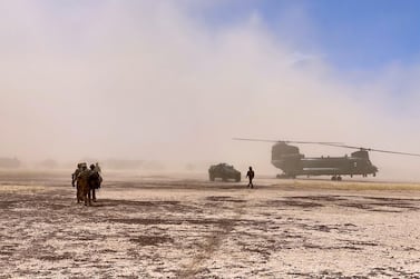 RAF Chinooks began operating in Mali with the French military during July 2018 and since then have moved over one-thousand tonnes of freight and over twelve-thousand passengers. Courtesy RAF Odiham Twitter account