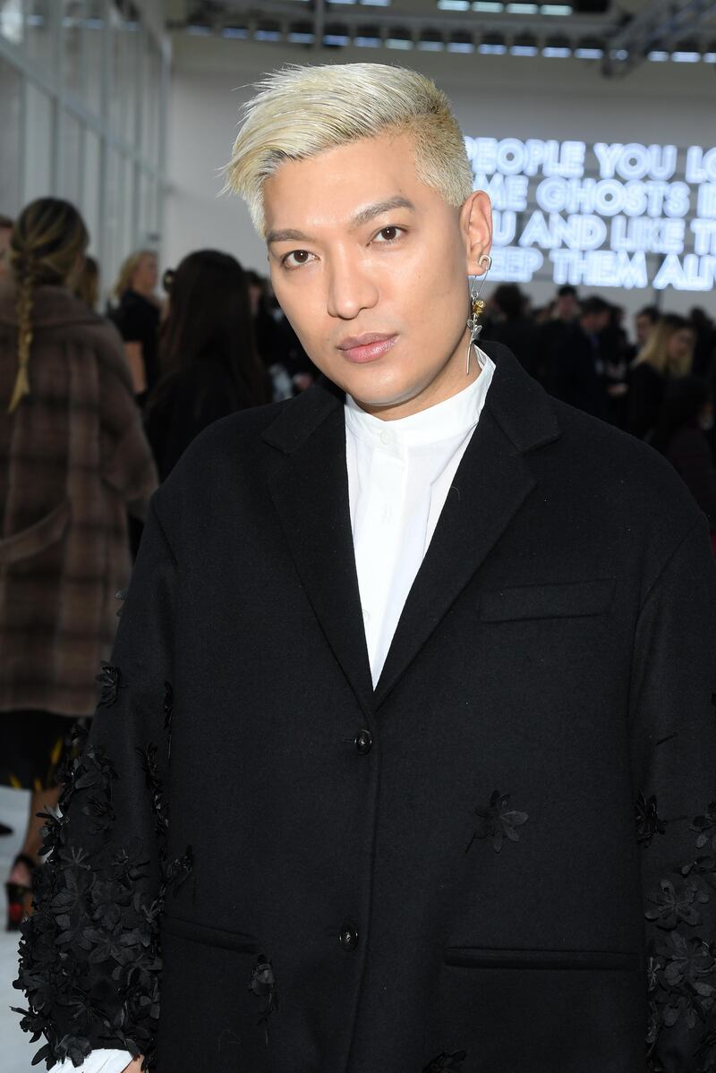 BryanBoy at Valentino (Photo by Pascal Le Segretain/Getty Images)