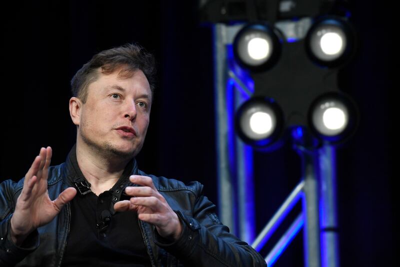 Elon Musk, Tesla’s chief executive, has claimed without success that the US Securities and Exchange Commission is harassing him. AP