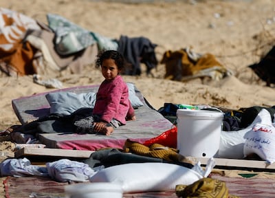 Many of Gaza's displaced have fled to the far south of the strip, where conditions are deteriorating. Reuters