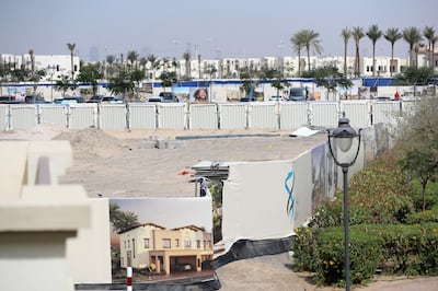 Dubai, United Arab Emirates - March 21, 2019: Residents in Mira are angry that Emaar has said work on the community is completed despite promised projects not being delivered. Thursday the 21st of March 2019 Mira, Dubai. Chris Whiteoak / The National