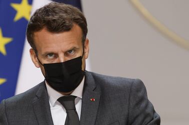 The Munich Security Conference report praised French President Emmanuel Macron for seeking a united approach to tackling crises on Europe's doorstep. AP