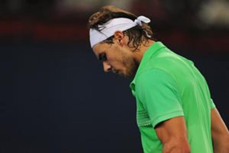 Rafael Nadal bows out of the China Open to Marin Cilic.
