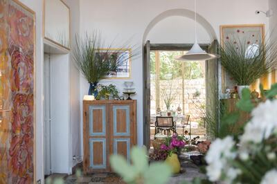 The interior of Beit Douma. Courtesy Beit Douma