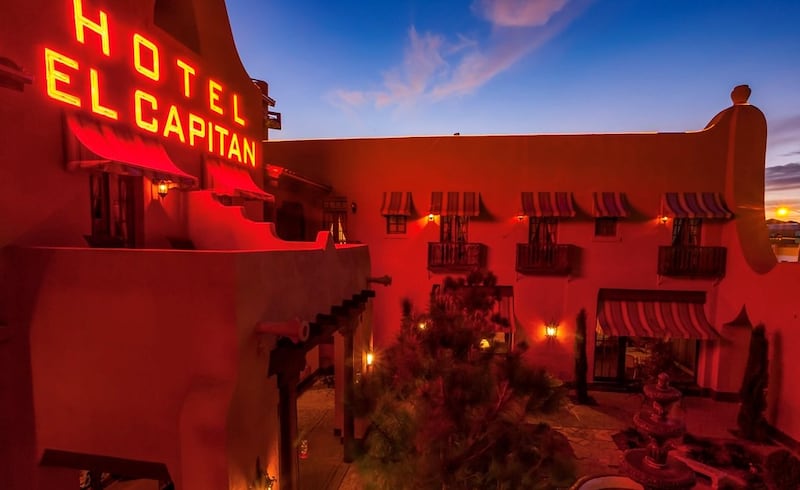 Hotel El Capitan is one of the most popular places to stay in west Texas. Photo: Thomas Millard