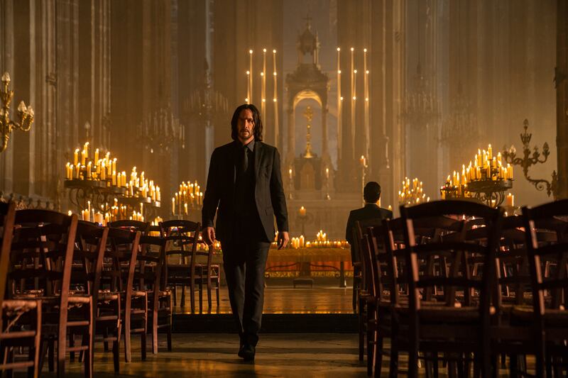 Keanu Reeves reportedly earned between $1 million and $2.5 million for the first two movies in the John Wick franchise. Photo: Lionsgate