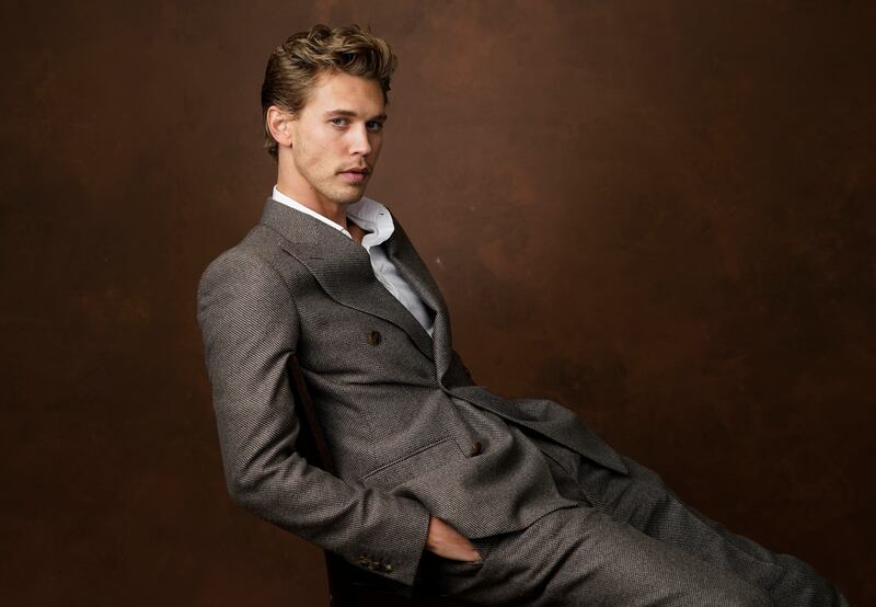 Austin Butler poses for a portrait at the 95th Academy Awards Nominees Luncheon on Monday, Feb.  13, 2023, at the Beverly Hilton Hotel in Beverly Hills, Calif.  (AP Photo / Chris Pizzello)