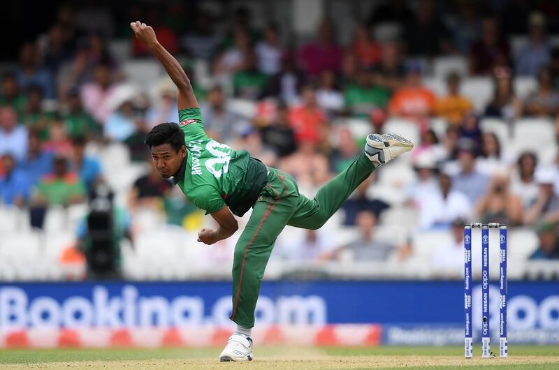 Mustafizur Rahman (Bangladesh): The left-arm fast bowler may not bowl with as much zip as he used to before he was sidelined by injury not too long ago. He is still a very dangerous bowler who is capable of making early inroads, which he will need to do to put pressure on England's middle order. Alex Davidson / Getty Images