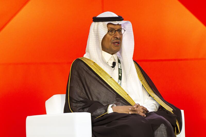 Prince Abdulaziz bin Salman, Saudi Arabia's Energy Minister, at the World Petroleum Congress in Calgary, Alberta, Canada. Bloomberg