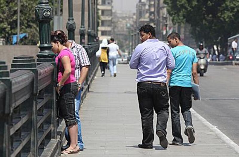 The harassment of women is a growing problem in Cairo, and ranges from ogling in the street  to more aggressive behaviour, which some observers blame on attitudes Egyptian men have brought back to the country after working in Saudi Arabia.