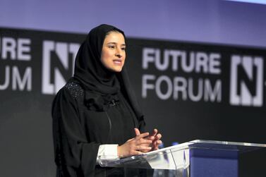 Sarah Al Amiri, the UAE's Minister of State for Advanced Sciences, is playing an important role in space exploration. Chris Whiteoak / The National