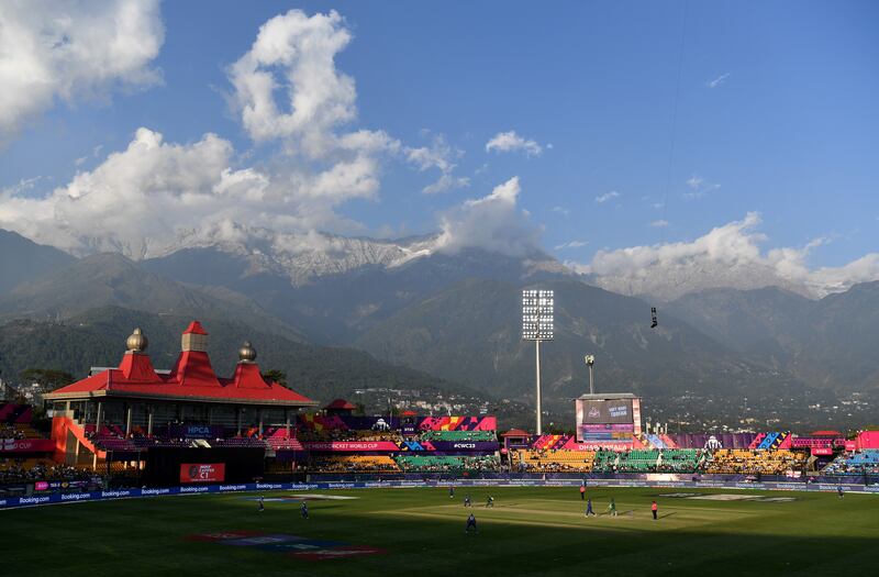 The picturesque HPCS Stadium in Dharamsala will host the fifth and final Test between India and England starting on Thursday. Getty Images