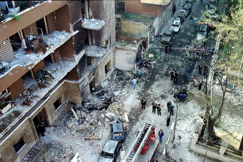 PALERMO, ITALY - JULY 20:  A view of Via D'Amelio the day after the mafia bombing that killed Italian anti-mafia judge Paolo Borsellino and five members of his police escort on July 20, 1992 in Palermo, Italy.  (Photo by Franco Origlia/Getty Images)