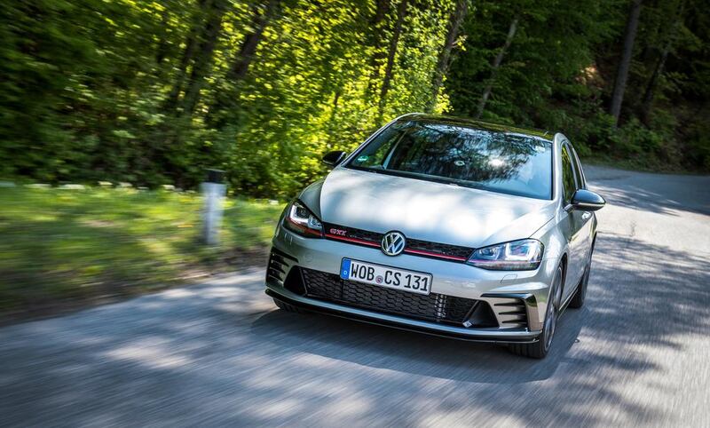 A 2016 Volkswagen Golf GTI Clubsport. VW profits have soared. Courtesy Volkswagen