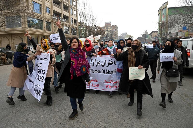 She is part of a growing group that started with 15 activists, mostly women in their 20s who already knew each other. Now a network of dozens of women work in secret to organise protests.