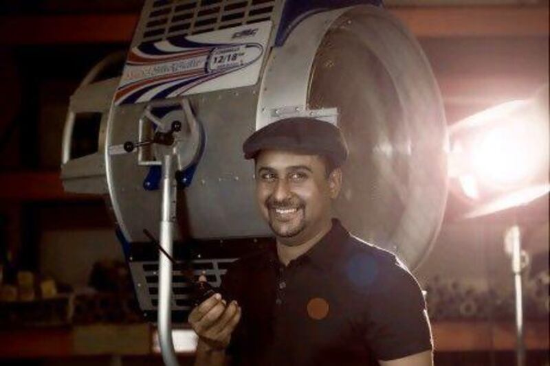 Ali Mansoor Al Ali, head of the Arabian Studios film company. Photo courtesy Arabian Studios