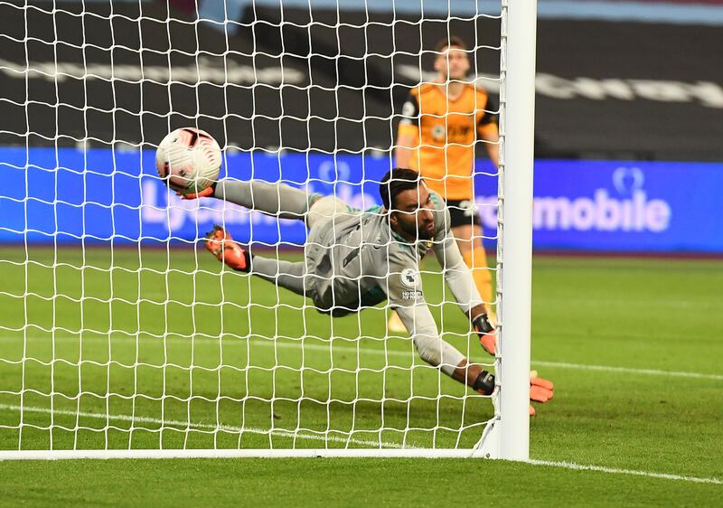 WOLVES RATINGS: Rui Patricio - 6, Made some good saves, but couldn’t do much for any of the goals. AP
