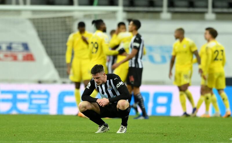 Ciaran Clark - 7: Impressive show form the former Aston Villa defender who is a calm presence at the back. Fulham furious that penalty wasn’t given in injury time when ball hit his hand. Probably would have been given at start of season. Reuters